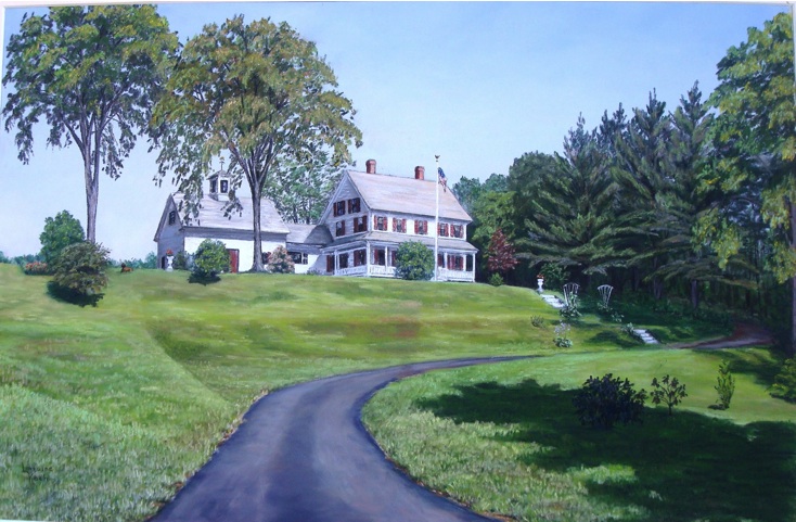 Martin Willis childhood home, Eliot, Maine